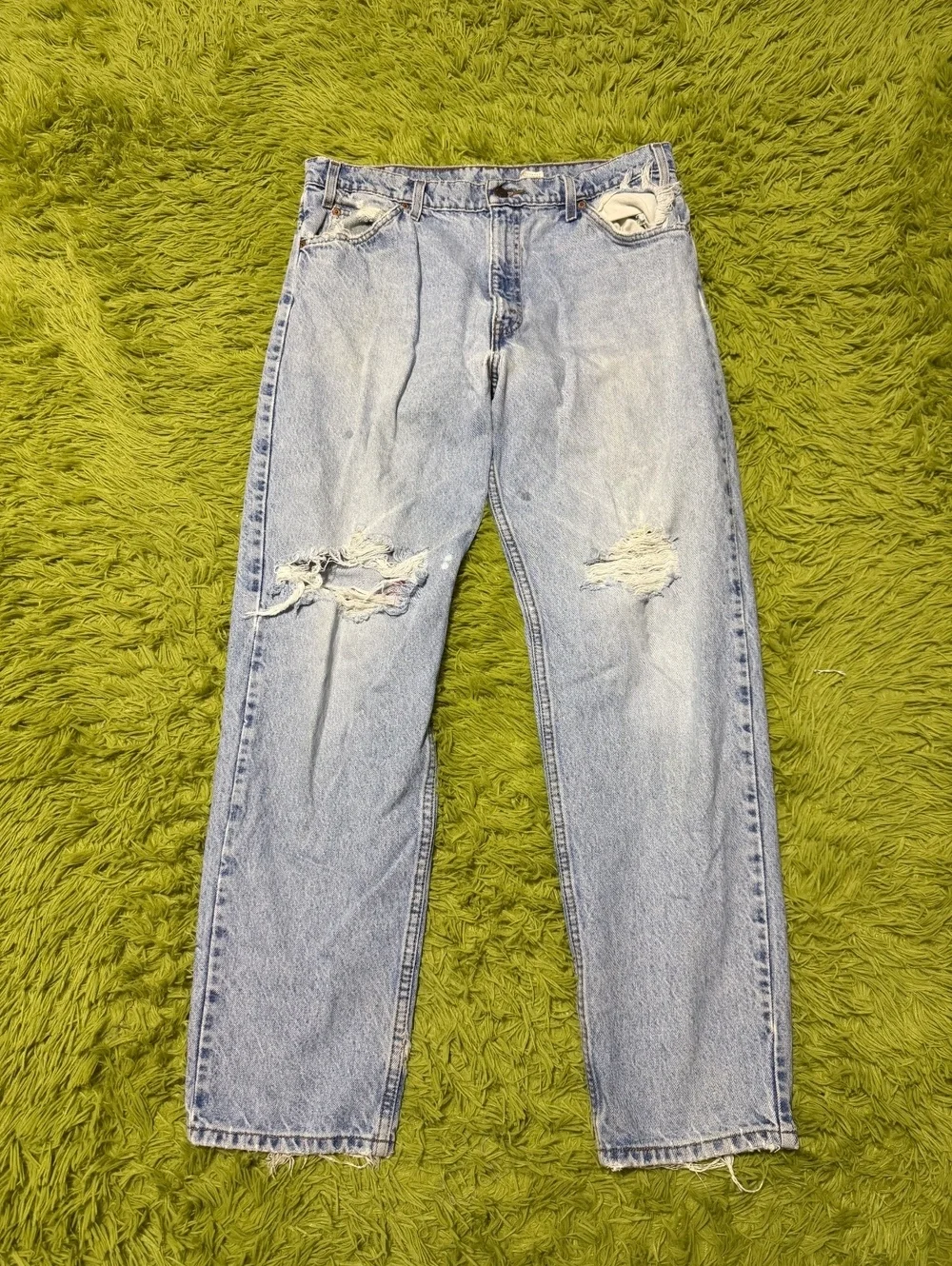 Vintage Levi’s 550 Orange Tab Jean’s Size 36x32